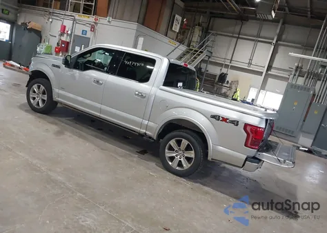 2015 Ford F-150 Platinum из США, поврежденный, VIN 1FTEW1EG6FFC04825